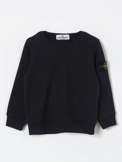 STONE ISLAND SWEATER STONE ISLAND JUNIOR KIDS COLOR BLUE,417186009