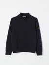 Stone Island Sweater  Junior Kids Color Blue In 蓝色