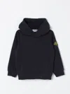 Stone Island Junior Sweater  Kids Color Blue In Blau