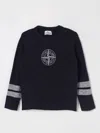 Stone Island Sweater  Junior Kids Color Blue In Blau