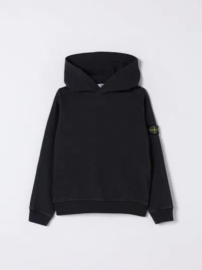 Stone Island Sweater  Junior Kids Color Charcoal