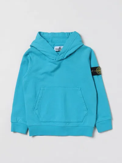 Stone Island Junior Sweater  Kids Color Emerald