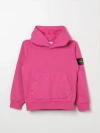 Stone Island Junior Sweater  Kids Color Fuchsia