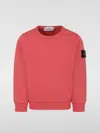 Stone Island Sweater  Junior Kids Color Geranium