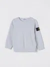Stone Island Sweater  Junior Kids Color Gnawed Blue