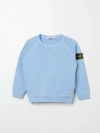 Stone Island Sweater  Junior Kids Color Gnawed Blue