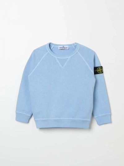 Stone Island Junior Sweater  Kids Color Gnawed Blue
