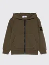 Stone Island Sweater  Junior Kids Color Green