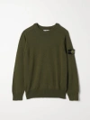 Stone Island Sweater  Junior Kids Color Green