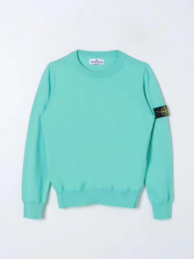 Stone Island Sweater  Junior Kids Color Green In 绿色