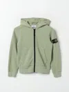 Stone Island Sweater  Junior Kids Color Green In Grün