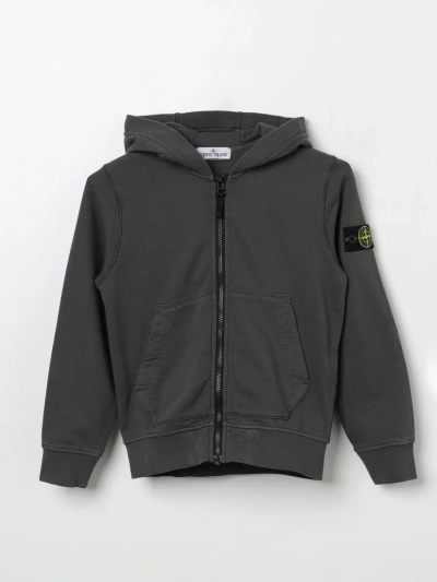 Stone Island Junior Sweater  Kids Color Grey