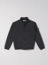Stone Island Sweater  Junior Kids Color Grey In Grey
