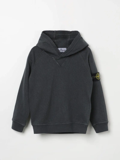 STONE ISLAND SWEATER STONE ISLAND JUNIOR KIDS COLOR GREY,F29775020