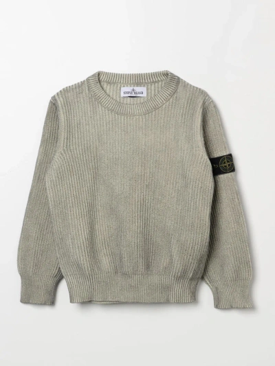 Stone Island Sweater  Junior Kids Color Grey