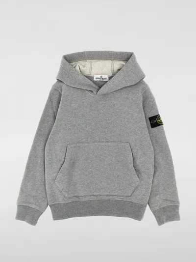 STONE ISLAND SWEATER STONE ISLAND JUNIOR KIDS COLOR GREY,417187020