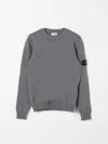 Stone Island Junior 7916502z1 V0m67melange Dark Grey In Grau