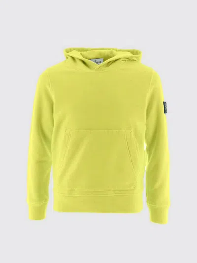 Stone Island Sweater  Junior Kids Color Lemon In Zitronengelb
