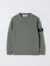 Stone Island Sweater  Junior Kids Color Mud