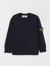 Stone Island Sweater  Junior Kids Color Black In Navy