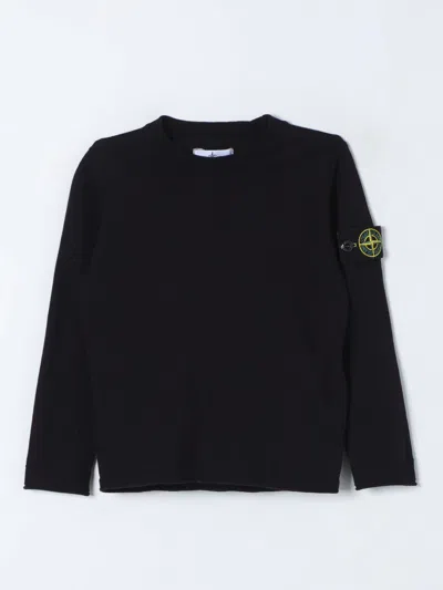 Stone Island Sweater  Junior Kids Color Navy In Navy
