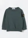 Stone Island Sweater  Junior Kids Color Petroleum Blue In 石油蓝