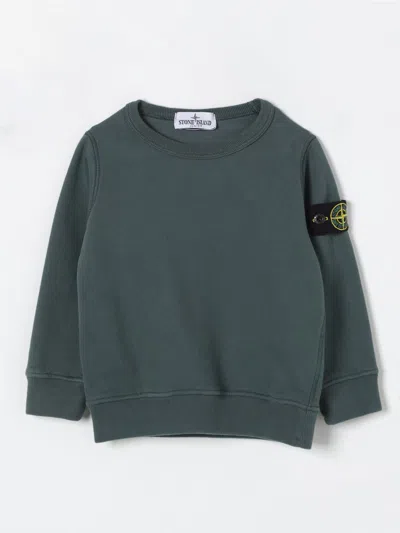 Stone Island Sweater  Junior Kids Color Petroleum Blue In 石油蓝