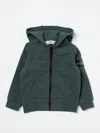 Stone Island Sweater  Junior Kids Color Petroleum Blue In 石油蓝