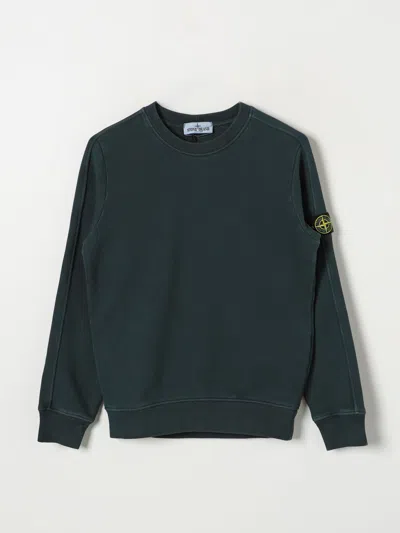 Stone Island Junior Sweater  Kids Color Petroleum Blue