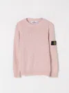 Stone Island Sweater  Junior Kids Color Pink
