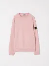 Stone Island Sweater  Junior Kids Color Pink