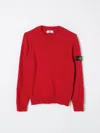 Stone Island Kids' Pullover  Junior Kinder Farbe Rot
