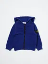Stone Island Sweater  Junior Kids Color Royal Blue In 皇家蓝