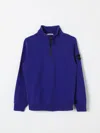 Stone Island Sweater  Junior Kids Color Royal Blue