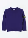 Stone Island Sweater  Junior Kids Color Royal Blue
