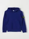 Stone Island Junior Sweater  Kids Color Royal Blue
