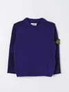 Stone Island Sweater  Junior Kids Color Royal Blue