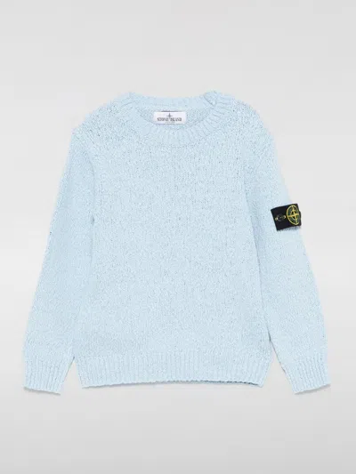 Stone Island Sweater  Junior Kids Color Sky
