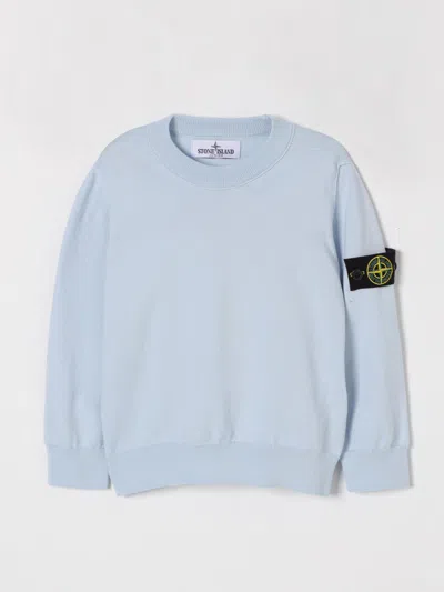 Stone Island Sweater  Junior Kids Color Sky