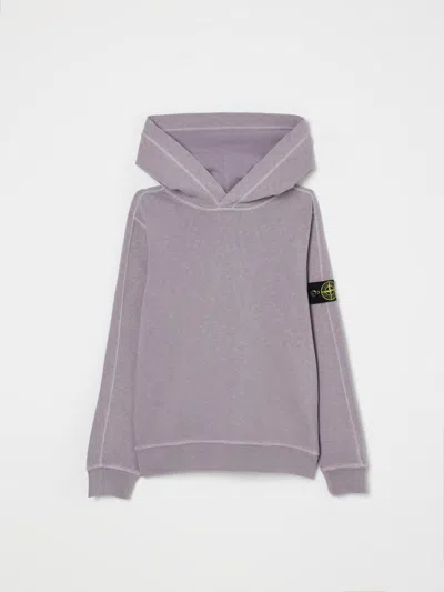 Stone Island Sweater  Junior Kids Color Violet
