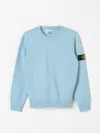 Stone Island Sweater  Junior Kids Color Water In Wasser