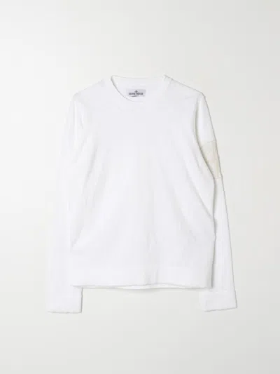 Stone Island Sweater  Junior Kids Color White