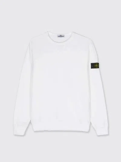 Stone Island Junior Sweater  Kids Color White