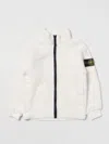 STONE ISLAND JUNIOR SWEATER STONE ISLAND JUNIOR KIDS COLOR WHITE,F55277001