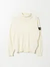 Stone Island Junior Sweater  Kids Color White In Weiss