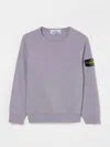 Stone Island Sweater  Junior Kids Color Wisteria
