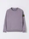 Stone Island Sweater  Junior Kids Color Wisteria