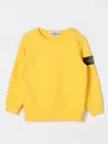 Stone Island Sweater  Junior Kids Color Yellow In 黄色
