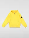 Stone Island Junior Sweater  Kids Color Yellow In Yellow & Orange