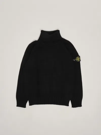 Stone Island Junior Kids' Sweater Sweater In Nero